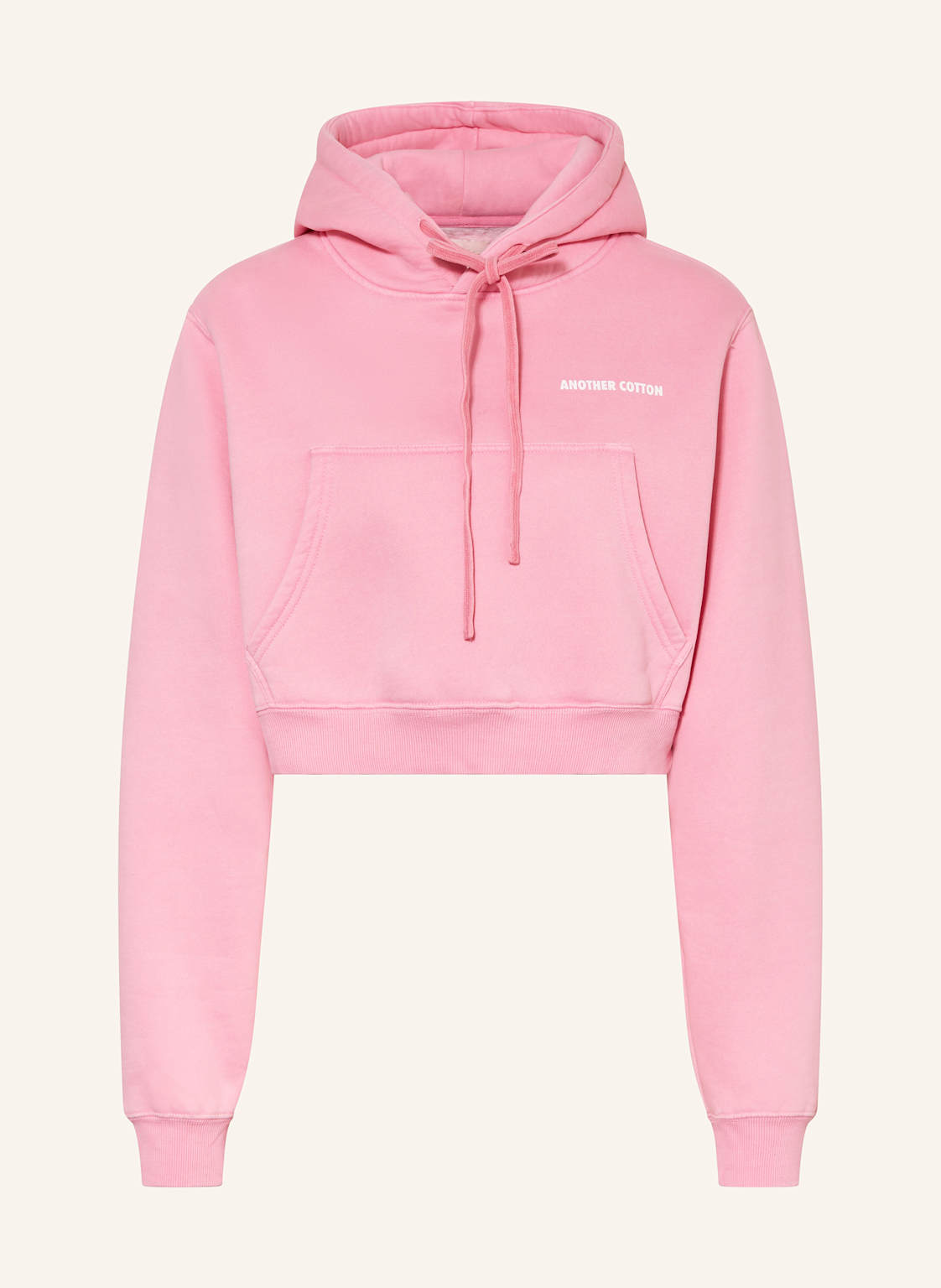 Another Cotton Lab Cropped-Hoodie pink Another Cotton Lab Cropped-Hoodie pink von another COTTON LAB