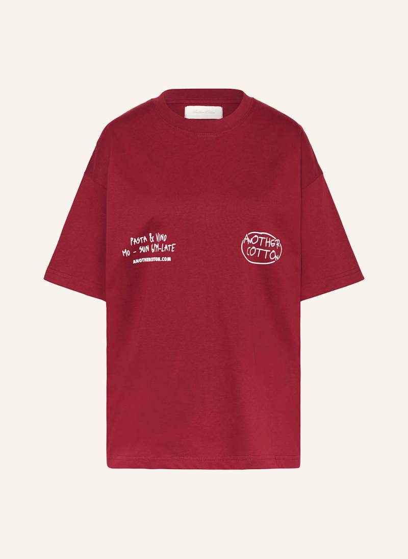 Another Cotton Lab Oversized-Shirt rot von another COTTON LAB