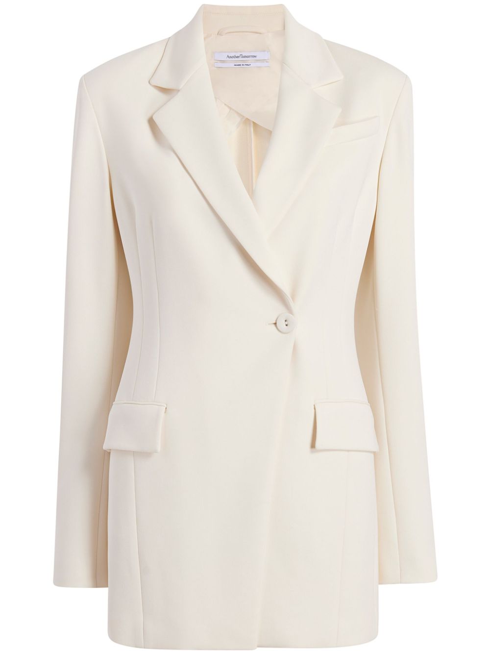 Another Tomorrow Everyday Jersey-Blazer - Nude von Another Tomorrow