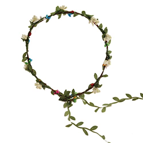 Bohemian-Blumen-Haarschmuck, floraler Haarreif, Stoff, Prinzessinnenkopfschmuck, Hochzeits-Haarschmuck, Blumen-Stirnband, Damen, Hochzeit von antianzhizhuang