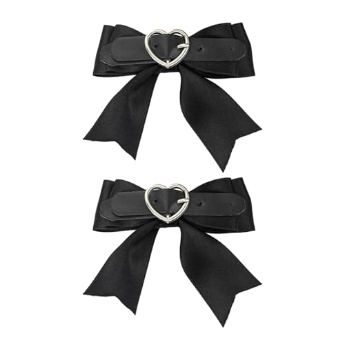 Flache Haarspangen im Gothic-Stil, große Haarspange, Kopfschmuck, Strauß-Zubehör, elegante Schleife, niedlicher Kopfschmuck, Haarspangen für Damen, dickes Haar von antianzhizhuang