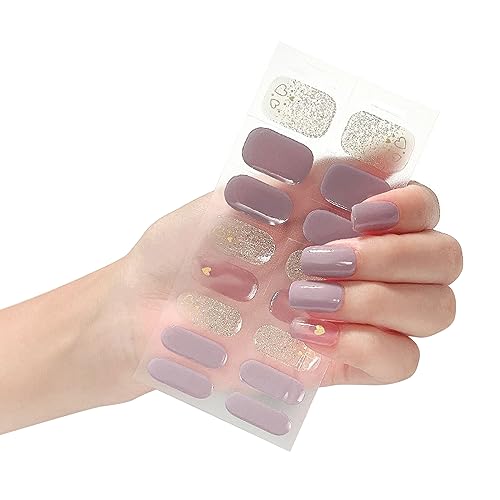 Halbgehärtete Gel Lackstreifen Selbstklebende Gel Aufkleber Dauerhafte Glitzer Gel Wraps Aufkleber Feile Halbgehärtete Gel Lackstreifen Selbstklebende Gel Aufkleber Dauerhafte Glitzer Gel Wraps Aufkleber Feile von antianzhizhuang