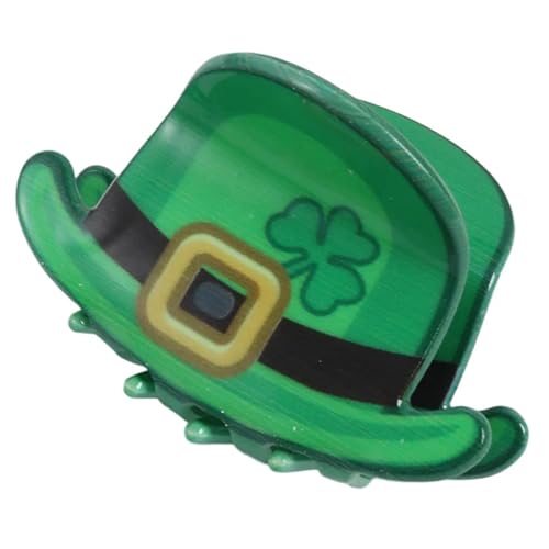 StPatricks Kleeblatt-Haarklammer, lustige Haarklammer, Bananen-Haarspange, rutschfest, für Mädchen, Haarschmuck für weibliche Mädchen von antianzhizhuang