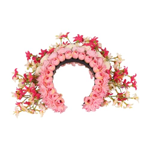 Vintage-inspirierte Blume, ethnische Blumen, anmutiges Haar-Accessoire für Frauen, femininer Hochzeits-Kopfschmuck, Fotografie-Requisiten von antianzhizhuang