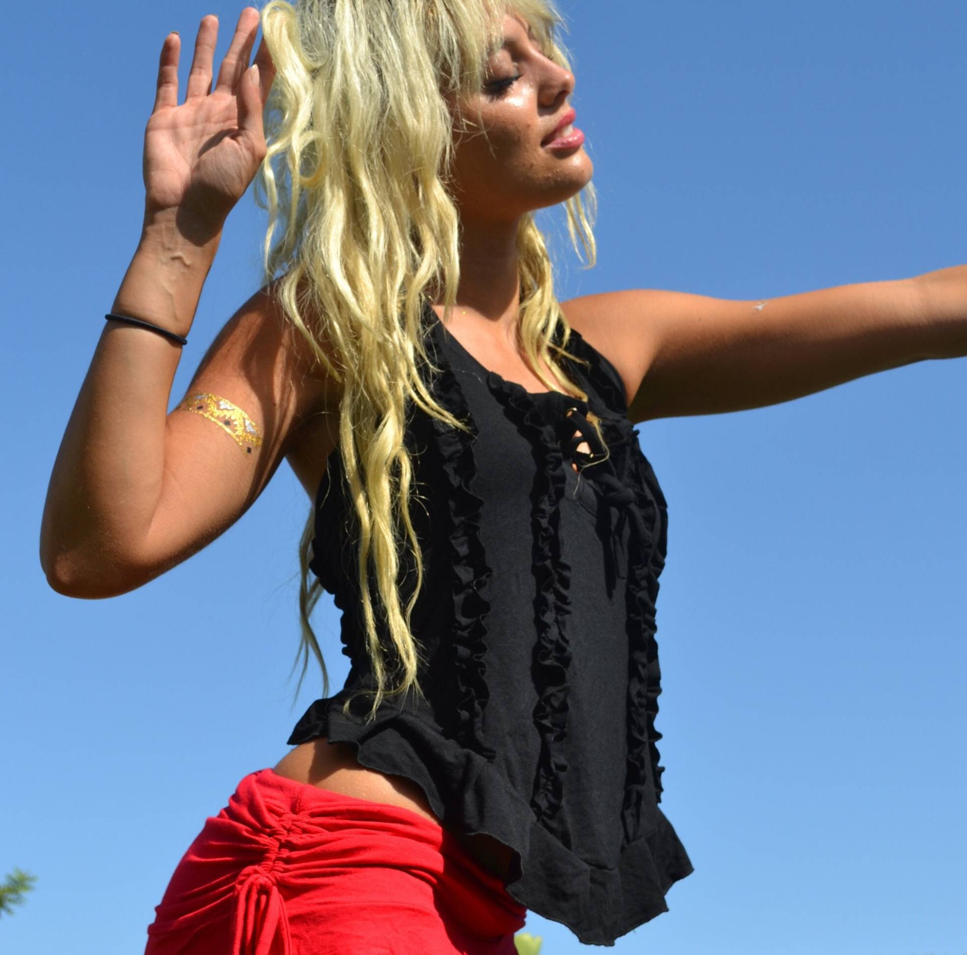 Boho Mode Korsett, Pixie Top, Festival Kleidung, Neckholder Rückenfreies Top Boho Mode Korsett, Pixie Top, Festival Kleidung, Neckholder Rückenfreies Top von antibarbieibiza