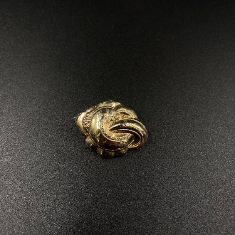 Bauer Brosche Vintage, Schaumgold Brosche, Alte Biedemeier Anstecknadel, Geschenk Für Und Landwirt von antiktreasure