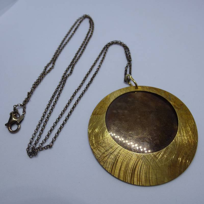 Echte Designer 925 Silber Kette Milor Italy Anhänger Goldfarben Silver Necklace Schmuck Jewellery Gold Farben Geschenke Für Frauen von antiktreasure