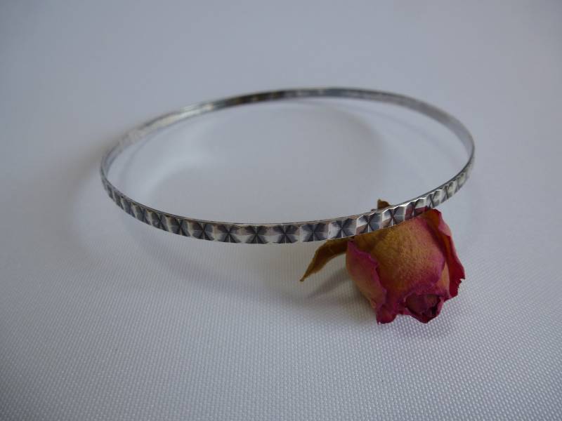 Silber Armreif Armband 835 Silver Echtschmuck Schmuck Jewellery Geschenk Für Oma Frau Mutter For Women Elegant 4, 26 Gramm von antiktreasure