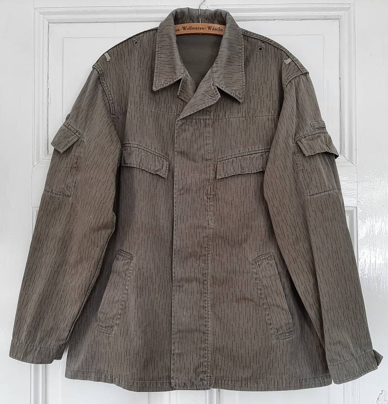 Alte Armeejacke Ddrfeldjackearmyjacket...70S/80Seinstrichkeinstrich Camojacke von antiqueworkwear