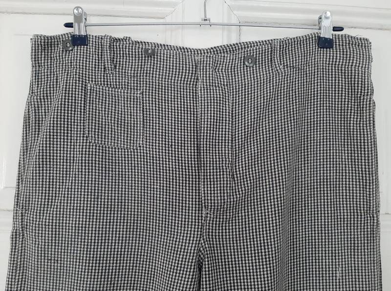 Rar Antike Herrenhose Im Hahnentrittmuster1940Iger/1950Iger Jahre ... Nos von antiqueworkwear