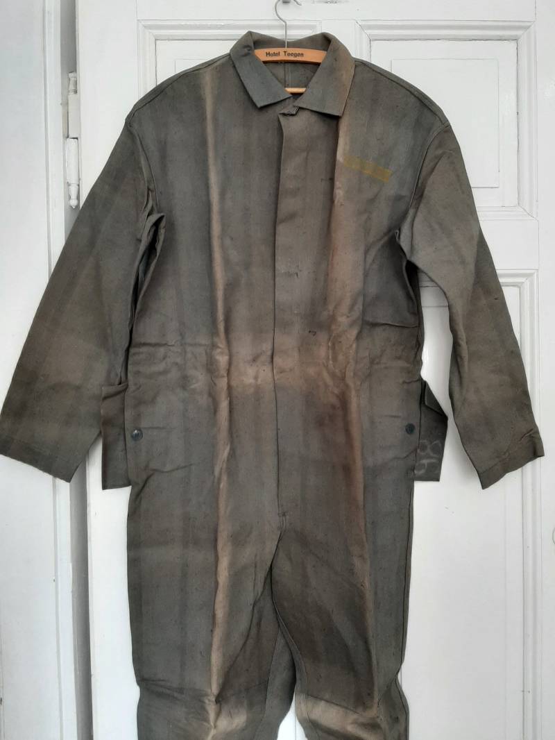 Rar Antiker Overallarbeitsoverallkesselanzugworkwear Overallcanvas Kesselanzug Aus Den 1950Iger Jahren ... Farbe Khaki von antiqueworkwear