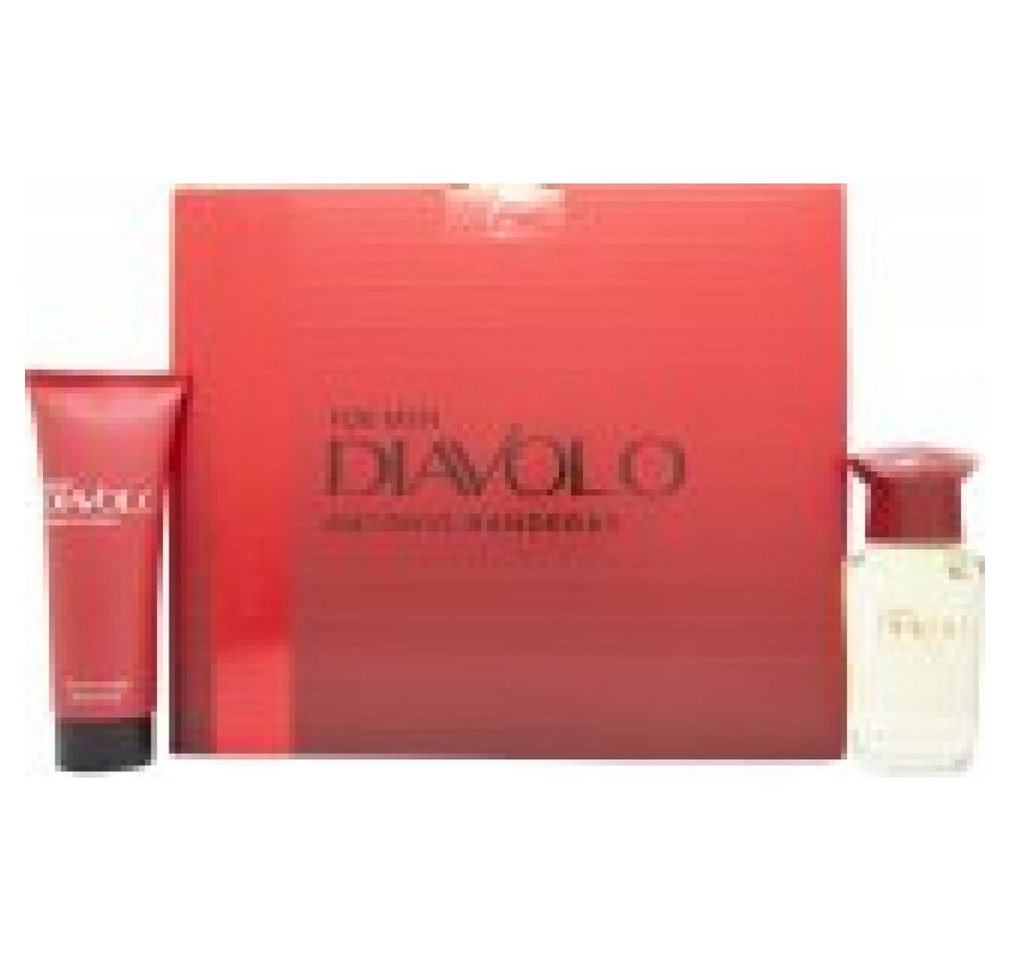 antonio banderas Eau de Toilette Diavolo For Men Gift Set 50ml EDT + 75ml Aftershave Balm von antonio banderas