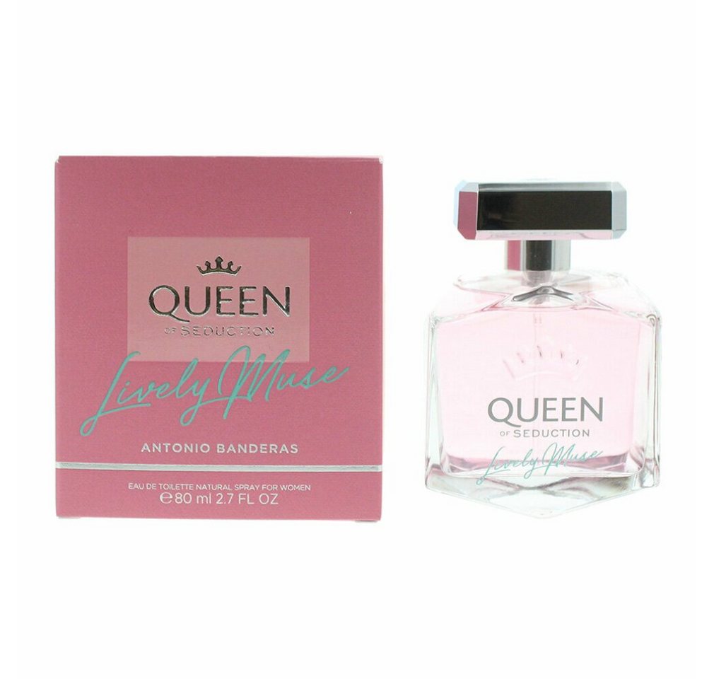 antonio banderas Eau de Toilette Queen of Seduction Lively Muse Eau de Toilette 80ml von antonio banderas