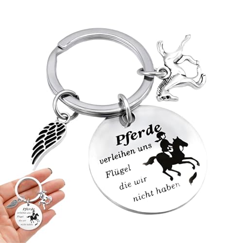 anyts Pferde Mädchen Geschenk Schlüsselanhänger Pferd zubehör, Pferd Für Pferdeliebhaber Pferde Geschenke Für Pferdemädchen Junge Weihnachten Geburtstag Geschenk von anyts