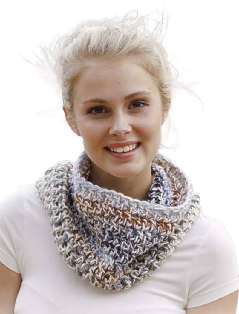 Halswärmer, Farbe Und Größe Nach Wahl, Mehrfarbige Wolle, Handgefertigt von apebobo