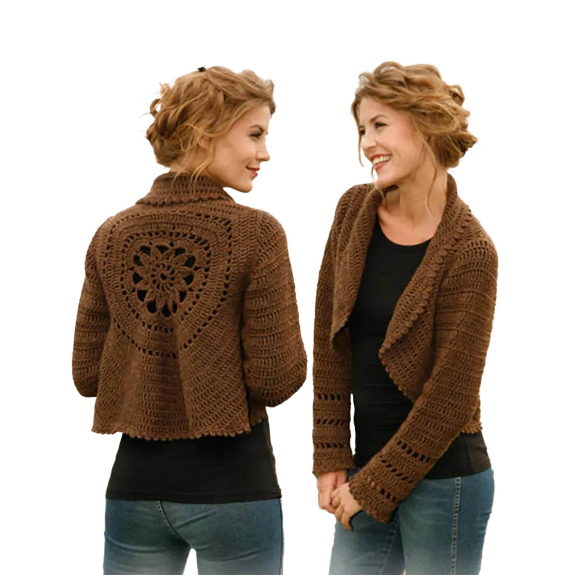 Kurze Und Lockere Jacke, S/xxxl, Farbe Grösse Nach Wahl, Wolle Alpaka, Handgefertigt von apebobo