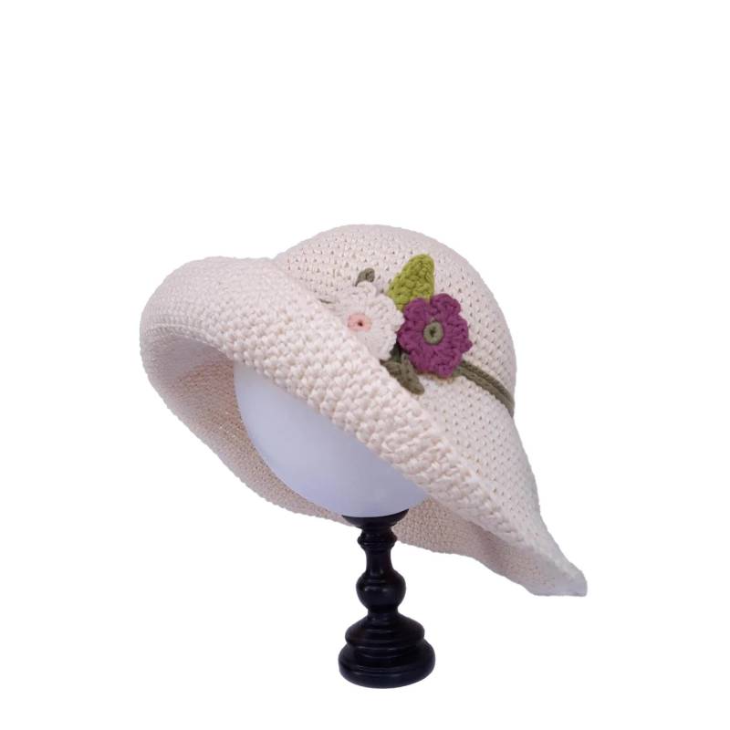 Sommerhut Mit Breiter Krempe Aus Leinen Und Baumwolle von apebobo