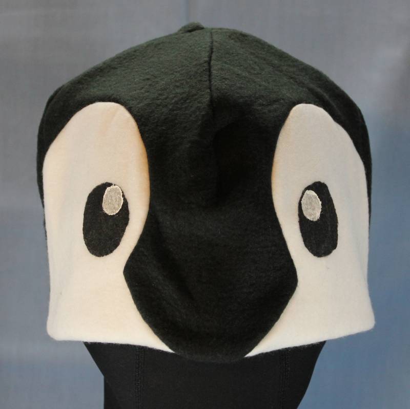 Pinguin-Hut - Schwarz & Weiss von apricityhats