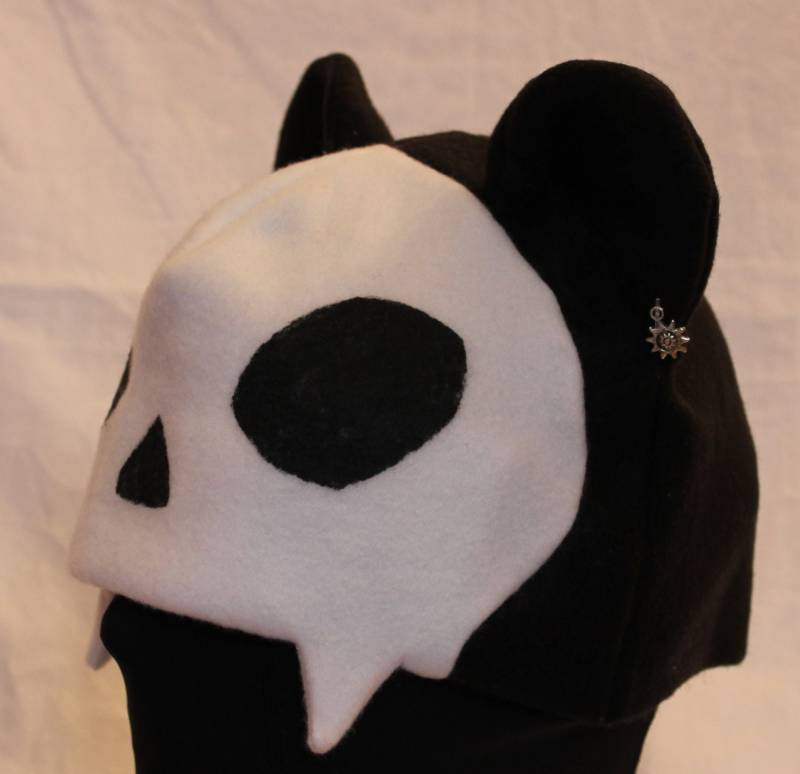 Totenkopf Bär Fleece Mütze - Verschiedene Farben von apricityhats