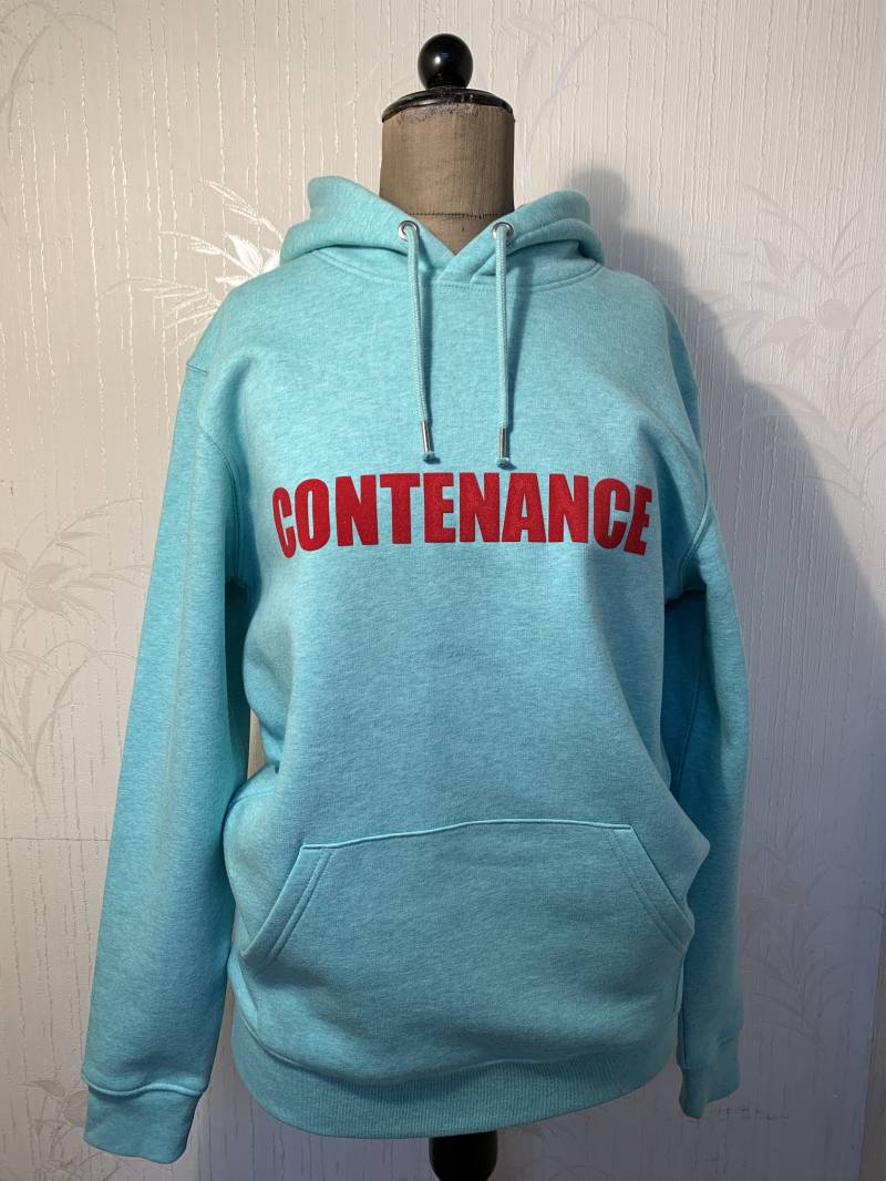 Hoodie "Contenance" von apronellaManufactur