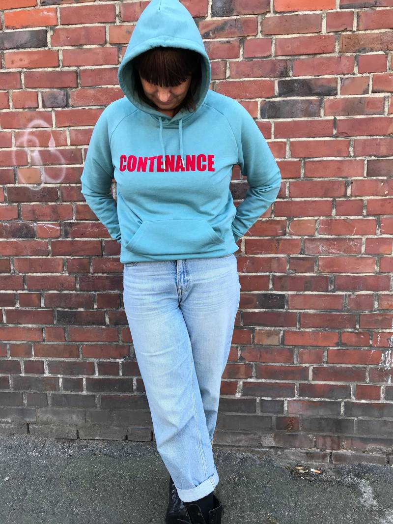 Hoodie "Contenance" von apronellaManufactur