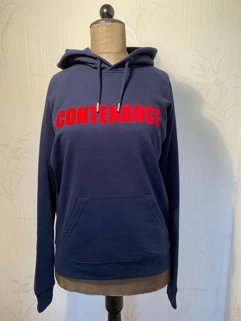 Hoodie "Contenance" von apronellaManufactur