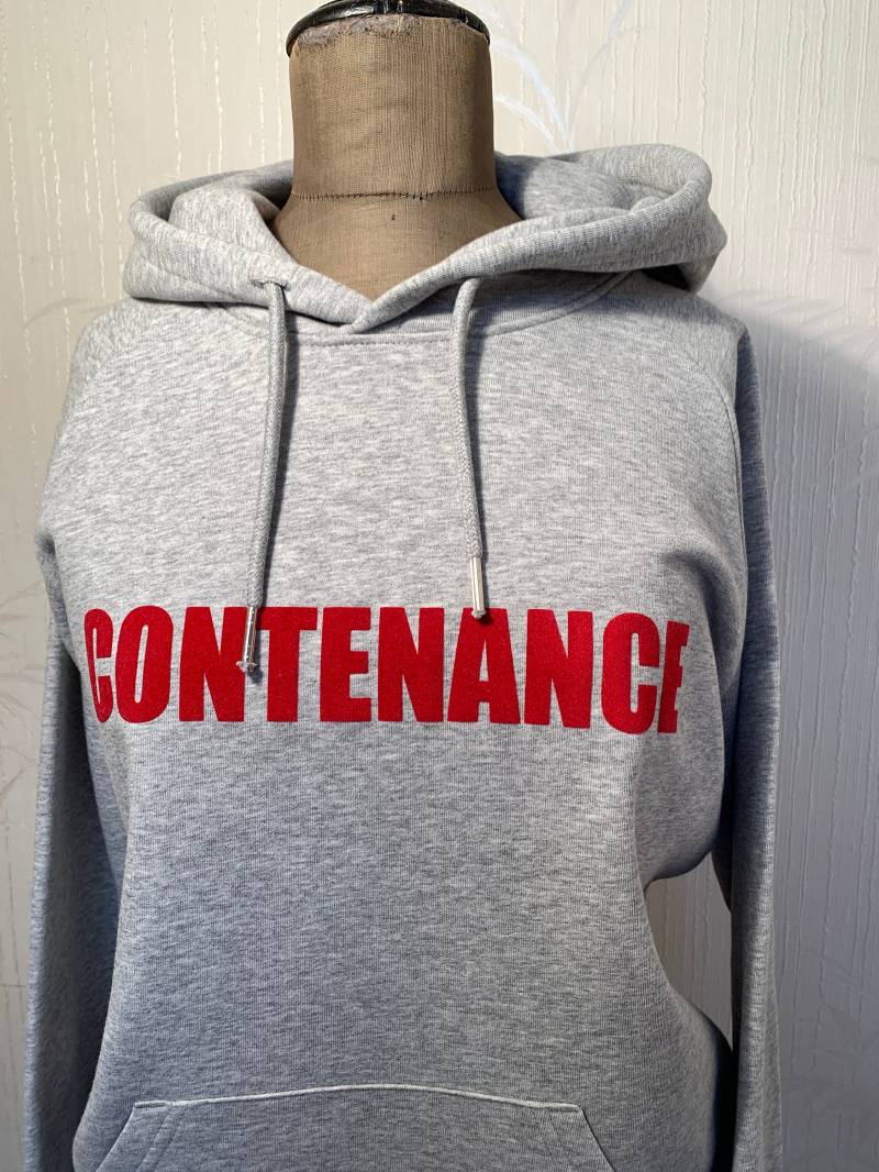 Hoodie "Contenance" von apronellaManufactur