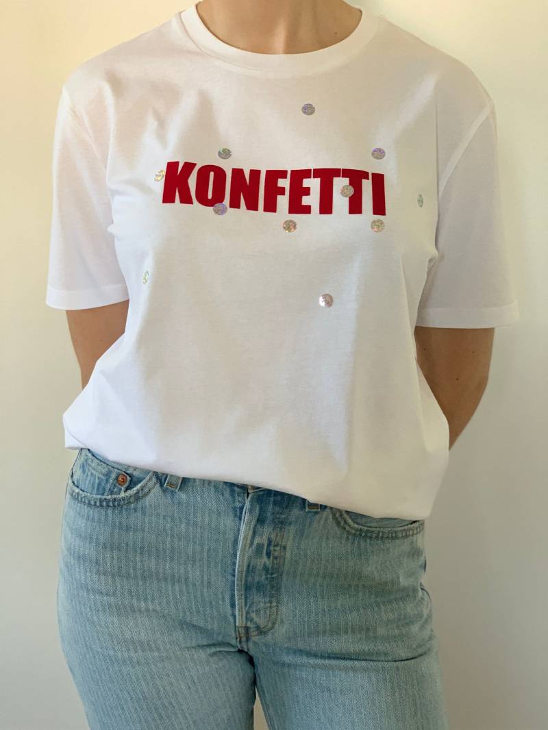 T-Shirt, Konfetti, Shirt von apronellaManufactur