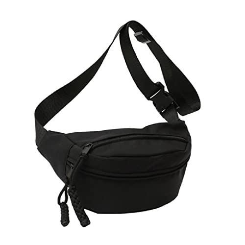 Gürteltasche für Damen und Herren Unisex kleine Umhängetasche Brusttasche einfarbige Hüfttasche mit verstellbarem Riemen Damen-Fanny-Packs kleine Umhängetasche Herren-Brusttasche solide von apughize