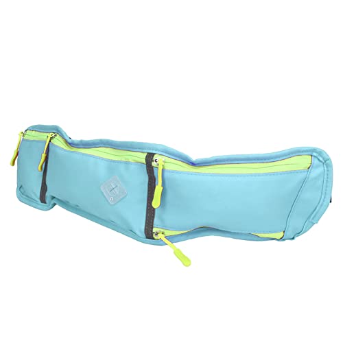 aqxreight Laufgürtel für Männer Frauen Taillenpaket mit Reflektierender Streifen Leichter Sporttasche Zum Wanderrading -Training (Blue) von aqxreight