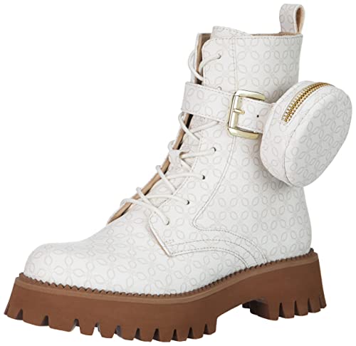 ara Damen Amsterdam Stiefelette, Weiss-Taupe, 37 EU von ARA