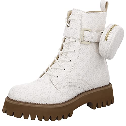 ara Damen Amsterdam Stiefelette, Weiss-Taupe, 41 EU von ARA