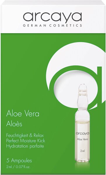Arcaya Aloe Vera 5 Ampullen (5x 2 ml) von arcaya