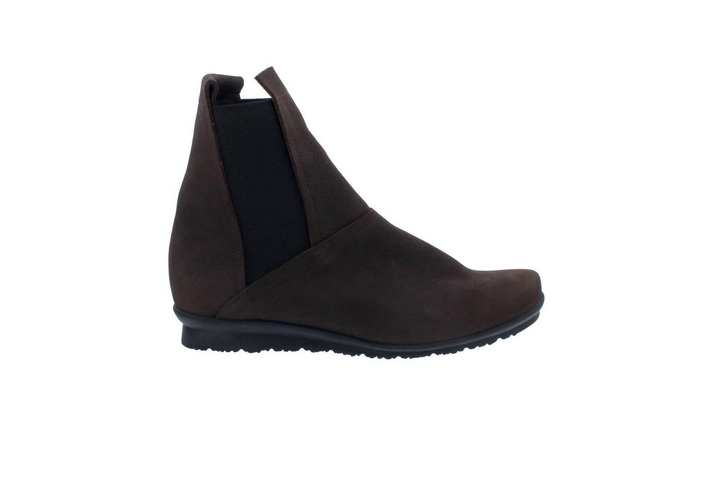 arche Arche Barook Chelsea Boots, Ruwa-Nubukleder, Truffe (dunkelbraun), Lac Reißverschlussstiefel von arche