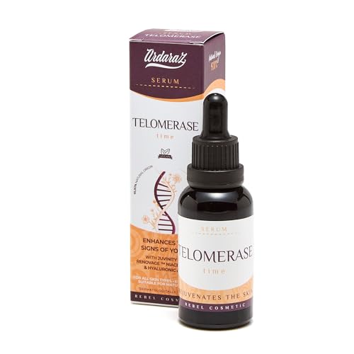 Ardaraz Anti Falten Serum Gesicht für Frauen mit Telomerase und Hyaluronsäure. Konzentriertes Anti Aging Serum, für eine straffere und glattere Haut. Geeignet für empfindliche Haut. 30 ml von ardaraz