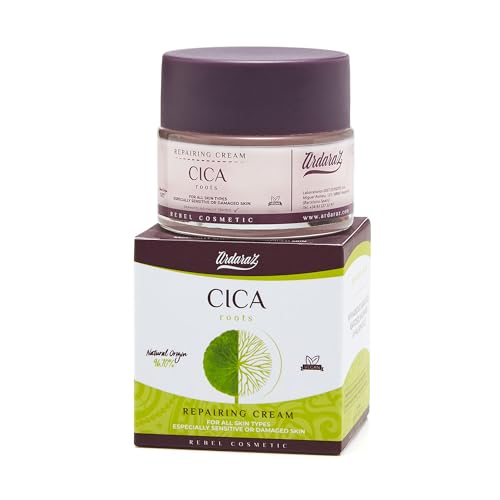 Ardaraz Feuchtigkeitsspendende Gesichtscreme Damen mit Cica (Centella Asiatica) und Olivenöl. Anti Aging Creme Frauen, repariert die Haut und macht sie geschmeidig. Ideal für reife Haut von ardaraz