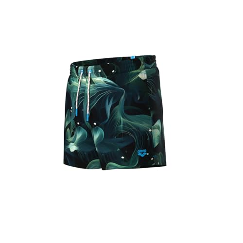 ARENA Water Prints Allover Badehose für Herren, für Meer und Schwimmbad, Badebekleidung aus Bequemem Recyclingstoff, Schnelltrocknendes Material, Herren-Badeshorts mit Innennetz und Seitentaschen von ARENA