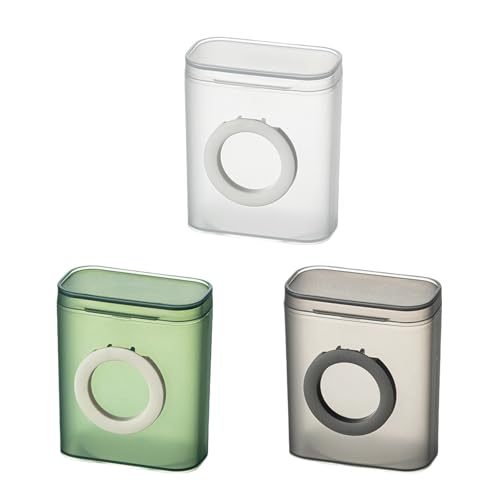 Reise-Kabel-Aufbewahrungsbox mit Handyhalterung, 7,8 x 4,9 x 9,3 cm, Kabel-Organizer für Adapter, Kabel, USB, 3 Stück Reise-Kabel-Aufbewahrungsbox mit Handyhalterung, 7,8 x 4,9 x 9,3 cm, Kabel-Organizer für Adapter, Kabel, USB, 3 Stück von arenmi