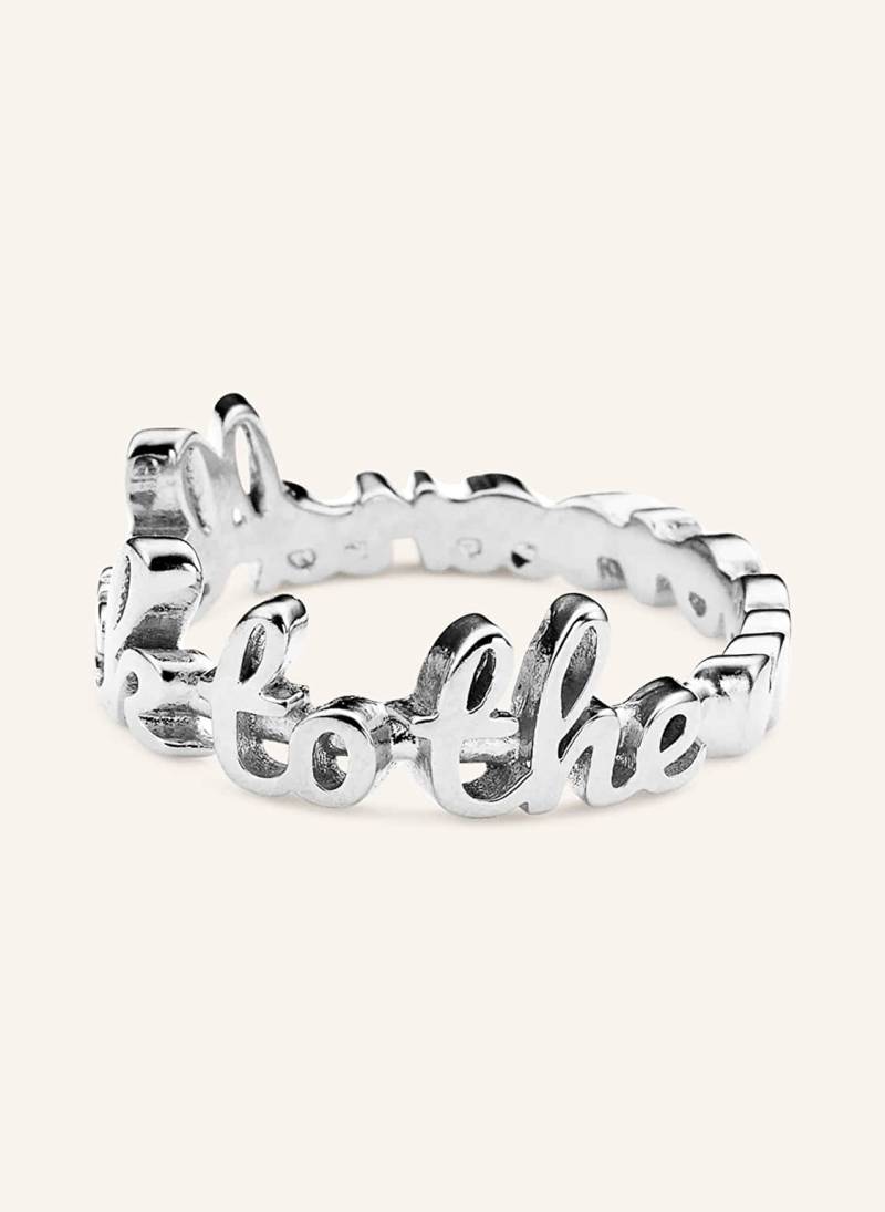 Ariane Ernst Ring To The Moon And Back silber von ariane ernst