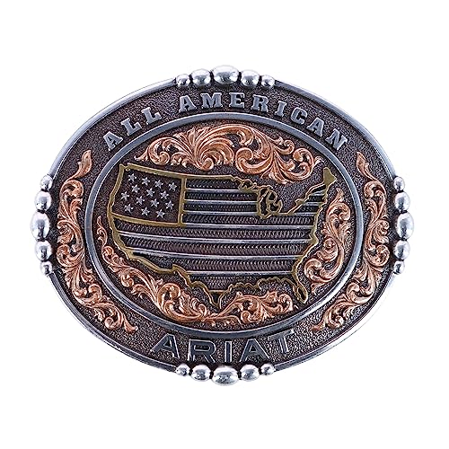 ARIAT Men's All American Belt Buckle, Bronze von ariat