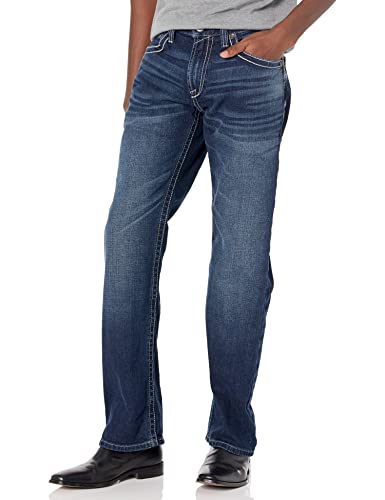 ARIAT Men's M2 Relaxed Stretch Stillwell Boot Cut Jean von ariat