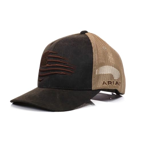 ariat Herren Patriot Snapback Cap, braun, Einheitsgröße ariat Herren Patriot Snapback Cap, braun, Einheitsgröße von ariat