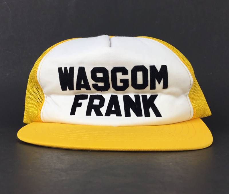 Vintage 1990S Wa9Gom Frank Trucker Cap Polymesh Snapback Herrengröße Polyester von arm90210
