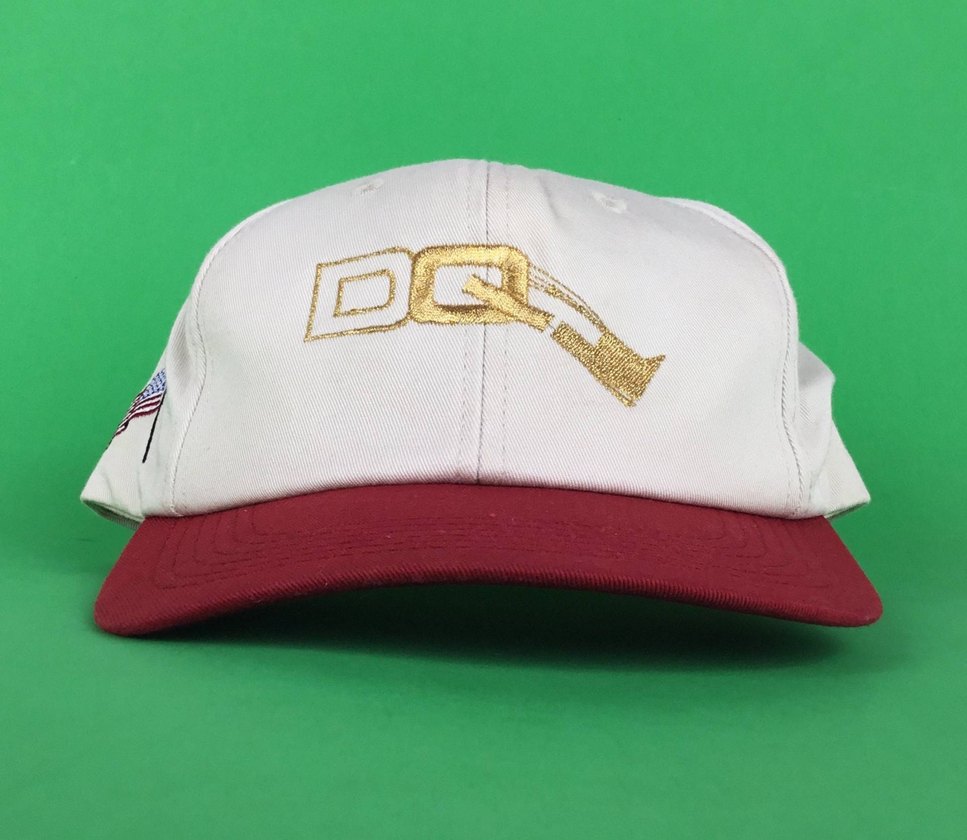 Vintage 1990S Dq Dumbarton Quarry | Kalifornien K-Products Marke Baseball Cap Hat Snapback Mens Size Made in Usa von arm90210