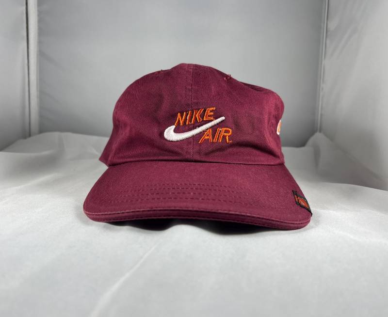 Vintage 1990S Nike Air Bestickte Swoosh Logo Baseball Cap Hut Adj Männer Größe Baumwolle von arm90210