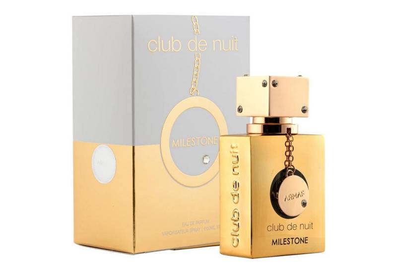 armaf Eau de Parfum Club de Nuit Milestone Unisex Damen & Herren EDP Spray, ARMAF, Damenparfüm, Glasflakon, Herrenparfüm, Unisexduft von armaf