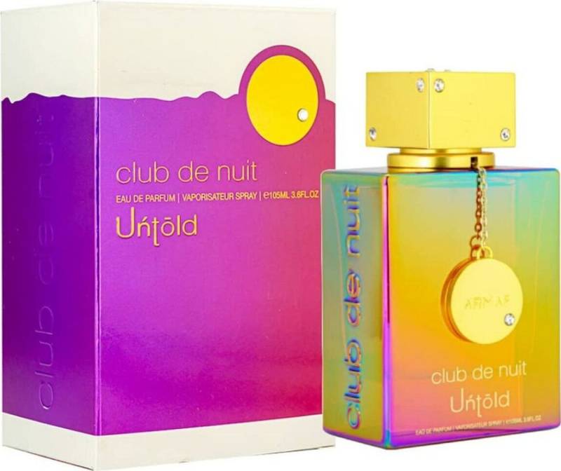 armaf Eau de Parfum Club de Nuit Untold Unisex Damen & Herren EDP Spray, ARMAF, Damenparfüm, Glasflakon, Herrenparfüm, Unisexduft von armaf