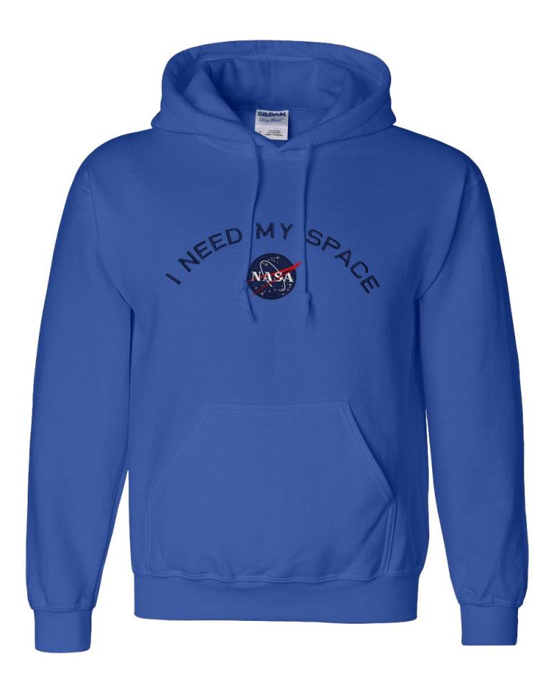 Herren I Need My Space Nasa Besticktes Heavy Blend Hoodie Sweatshirt - Multi Color/Size von armycrew