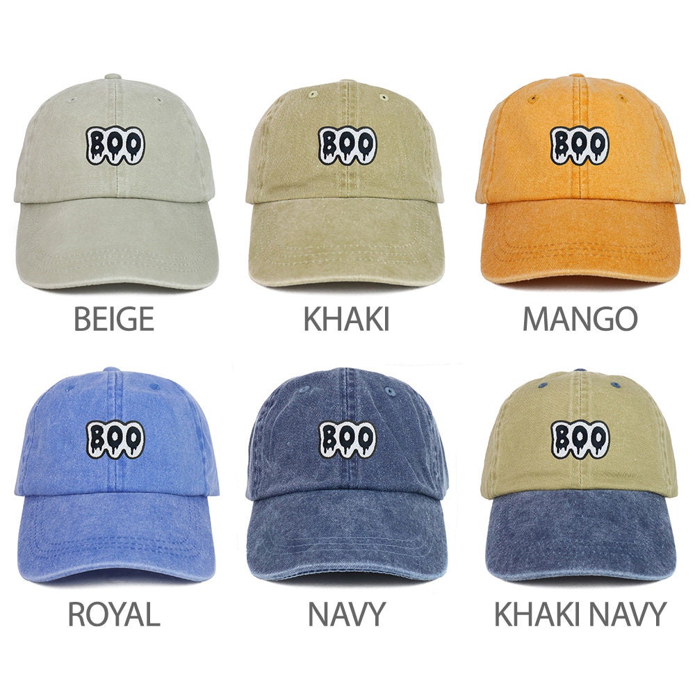 Jugend Kind Boo Patch Pigment Gefärbt Weiche Baumwolle Gewaschen Low Profile Cap Jugend Kind Boo Patch Pigment Gefärbt Weiche Baumwolle Gewaschen Low Profile Cap von armycrew