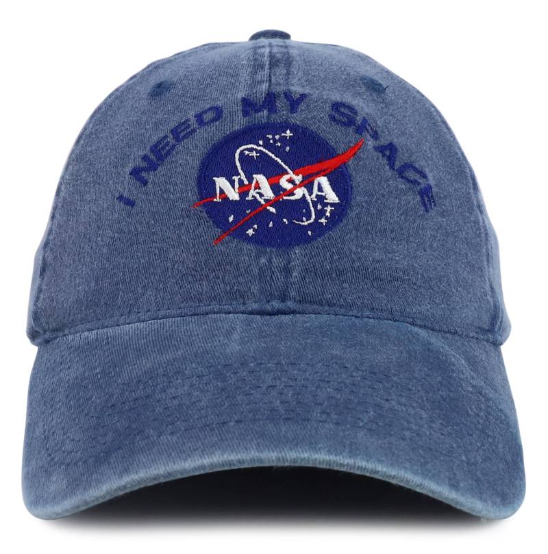 Nasa I Need My Space Bestickte Flex Dehnbare Pigment Cap - 5 Farben von armycrew